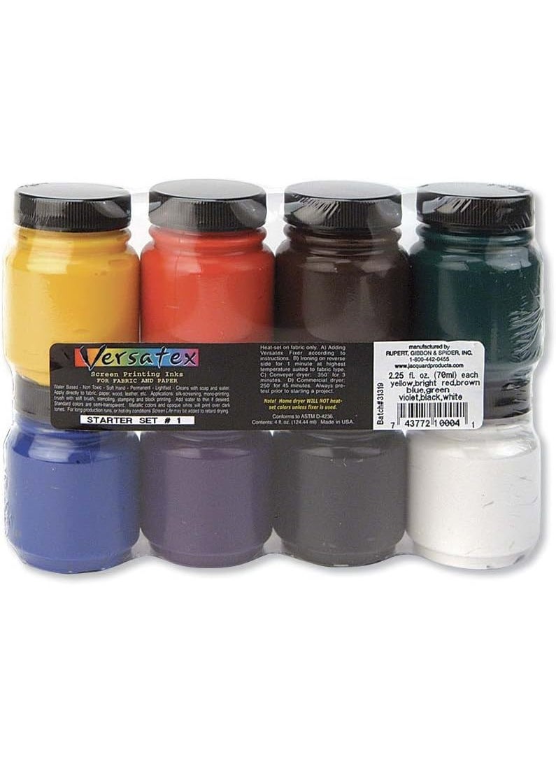 Jacquard Jacquard Versatex Printing Ink Set 1 