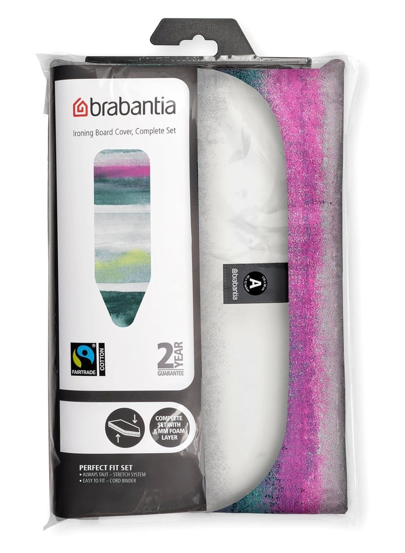 Brabantia Ironing Board Cover A, 110 x 30cm, Cotton, Morning Breeze - Image 2