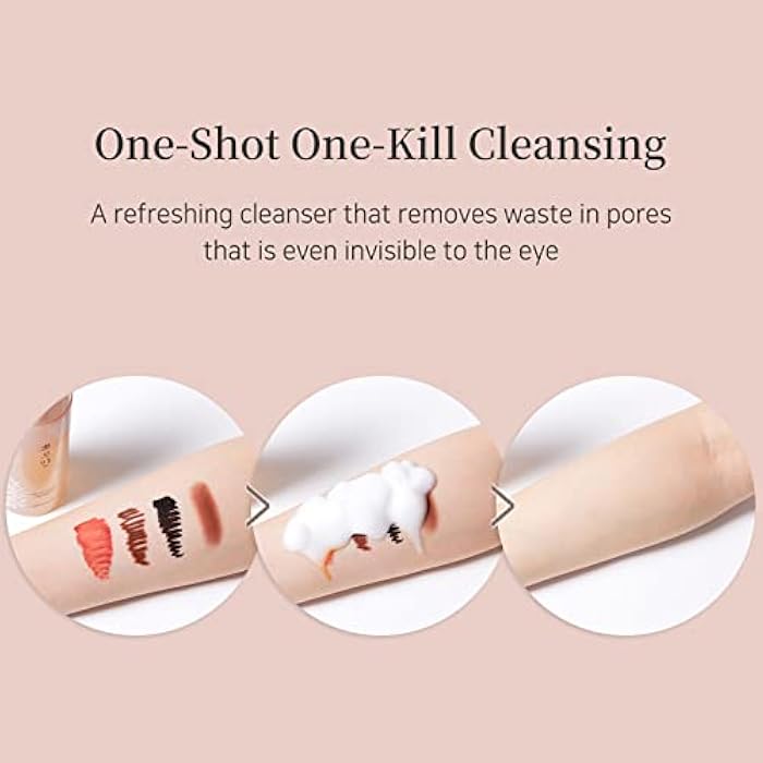 ETUDE PPOYAN Cleansing Foam, Grain Fermentation Complex Rice + Barley + Soybean, Face Wash for Sensitive Skin, Gentle & Nourishing Formula, Microbubble Foam, Korean Skin Care, Beauty (5.07 Fl Oz) - Image 3