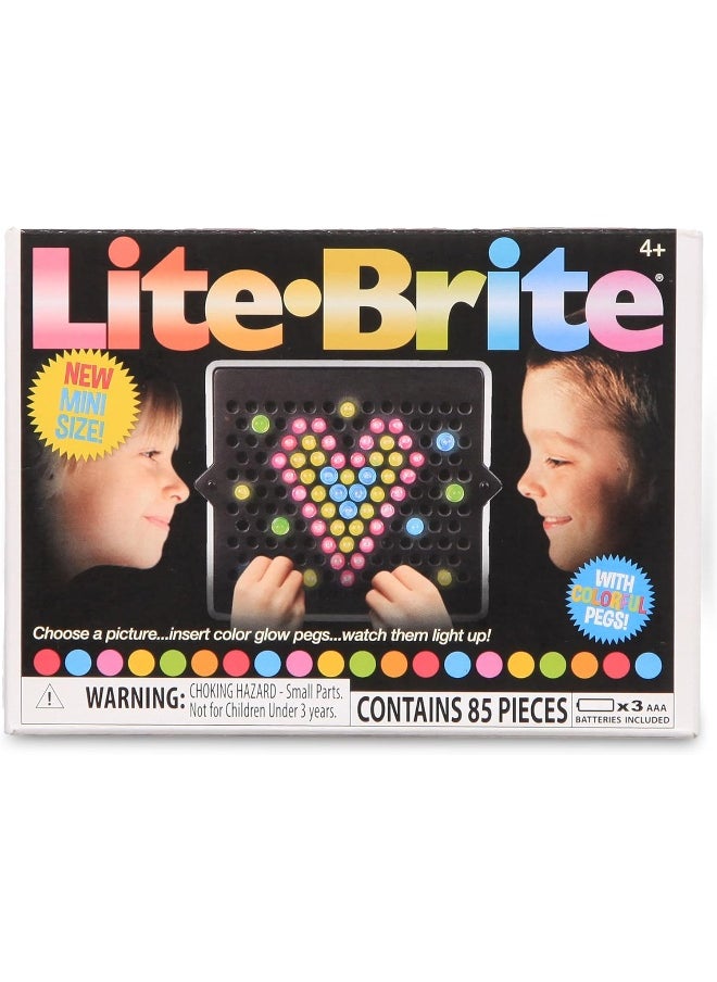 Basic Fun Lite Brite Mini - Creative Light-Up Art Toy  - Image 1