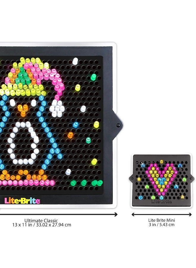 Basic Fun Lite Brite Mini - Creative Light-Up Art Toy  - Image 4