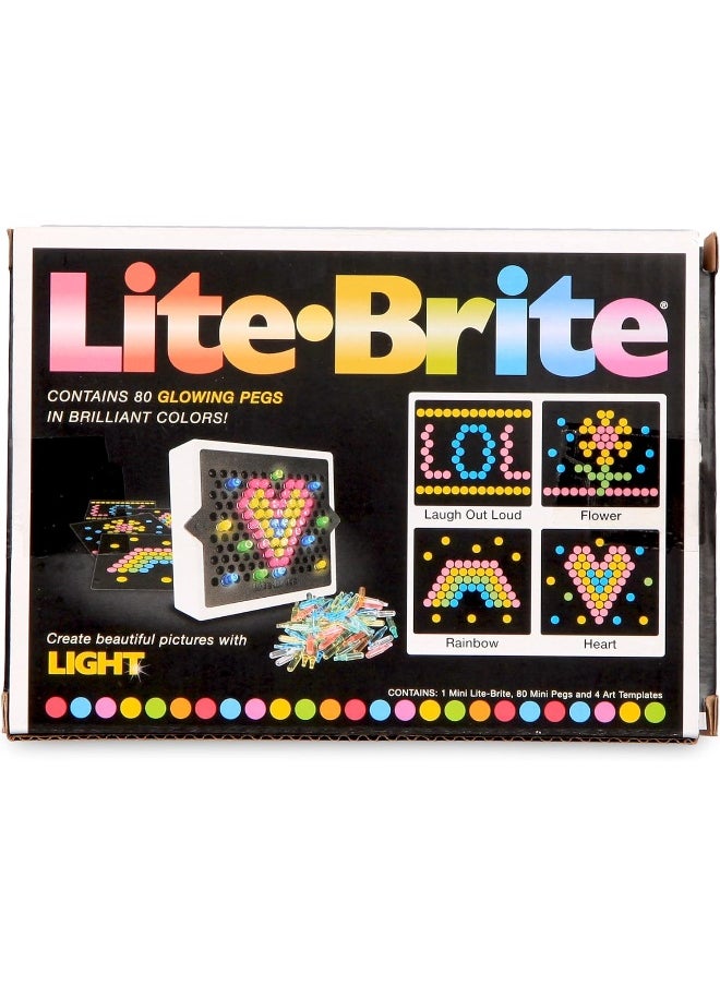 Basic Fun Lite Brite Mini - Creative Light-Up Art Toy  - Image 2