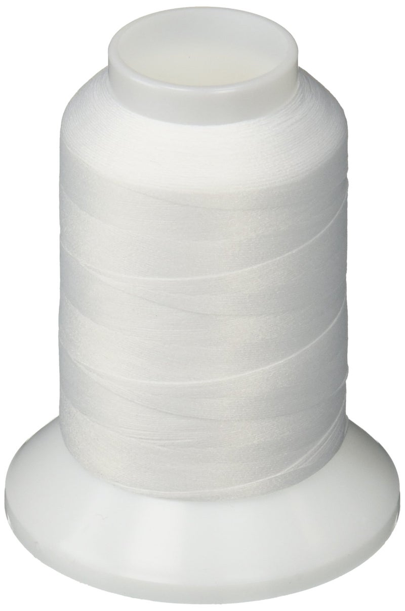 YLI Threads Woolly Nylon Serger Thread for Stretch Knit Fabrics White