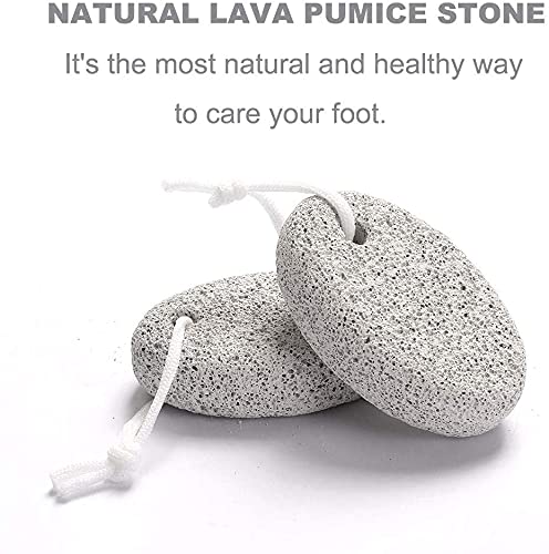 pepplo Natural Pumice Stone for Feet, 1 PCS Lava Pedicure Tools Hard Skin Callus Remover for Feet and Hands - Natural Foot File Exfoliation to Remove Dead Skin, Heels, Elbows, Hands - Image 2