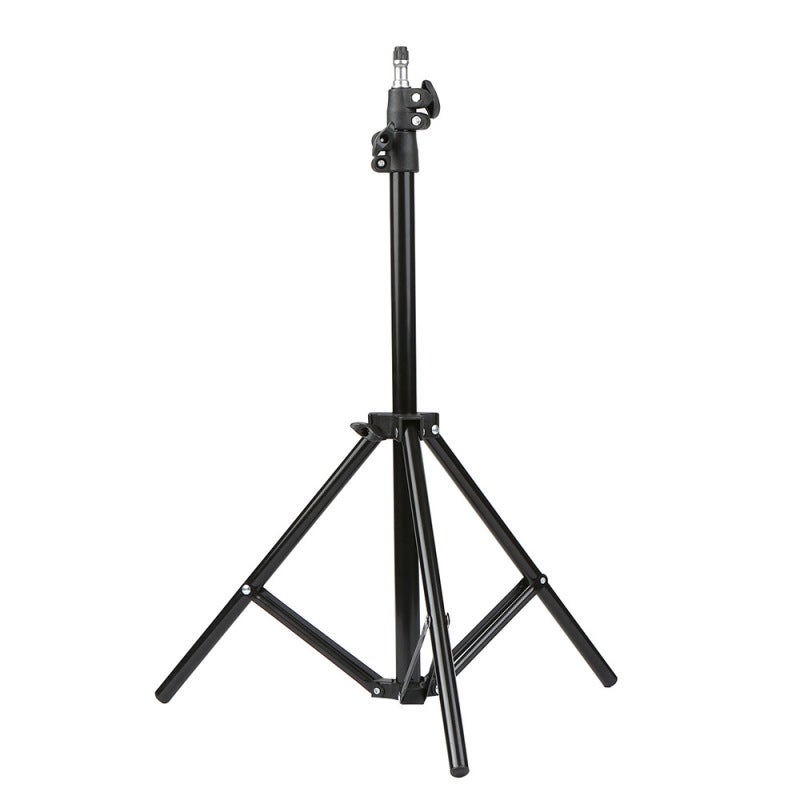 Foldable Tripod Stand: Adjustable Length Light And Compact Portable Tripod - Durable Multifunctional Camera Support for Indoor Outdoor Photography Equipment - Image 1