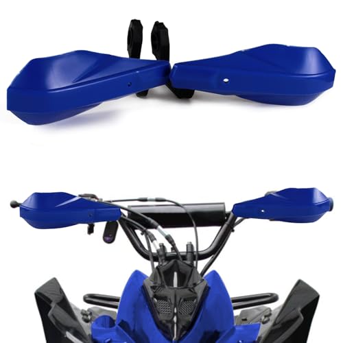 Wacece 78 and 1 18 Hand Guards Handguards Universal for ATV Raptor Grizzly 110 250 350 660 700 YFZ450 TRX 250X 300EX 350 400EX LTZ400 KLX CRF SSR TTR 110 125 TaoTao Coolster Dirt Pit Bike Blue - Image 1