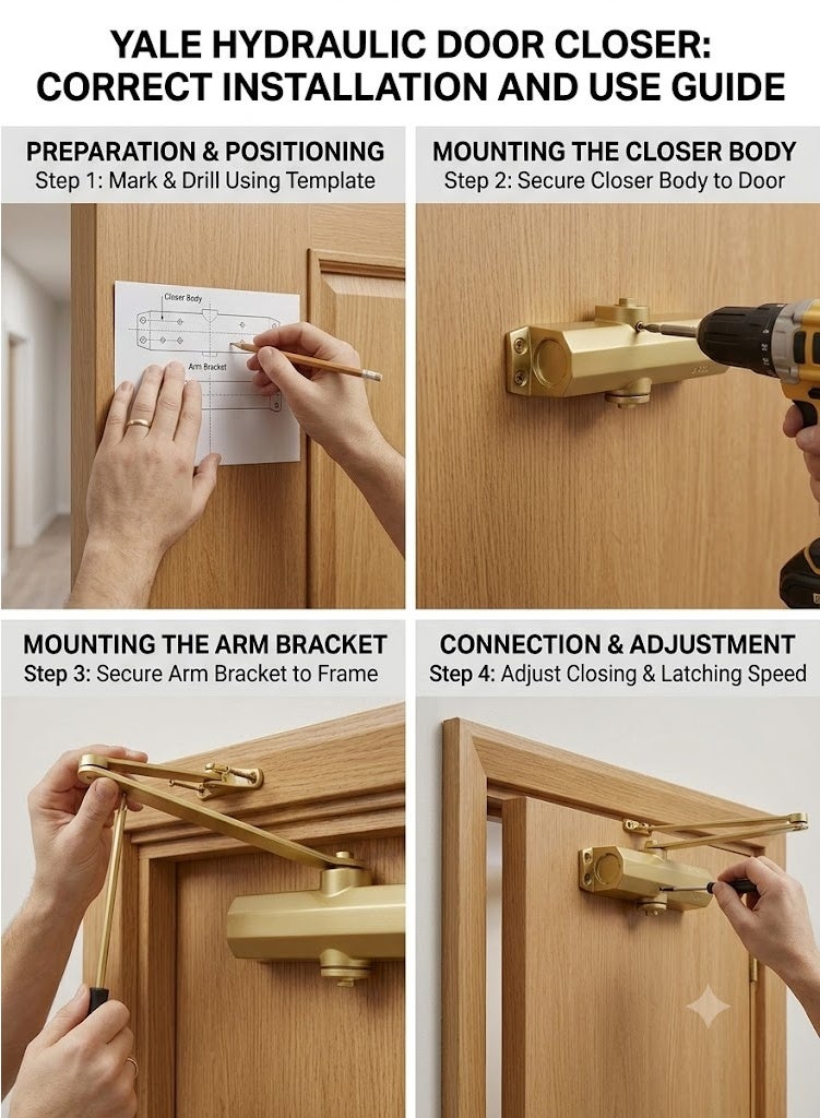 Yale Hydraulic Door Closer - Image 2