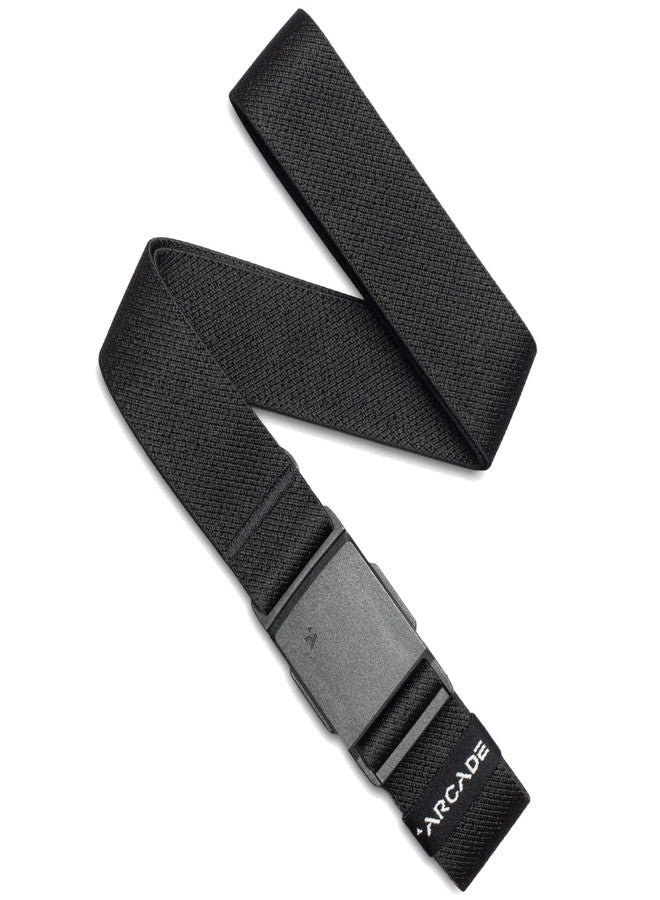 Arcade Belts Explore Adventure Belt, Stretch Webbing, Travel-Friendly, One Size Fits Most, Essential - Black - Image 1
