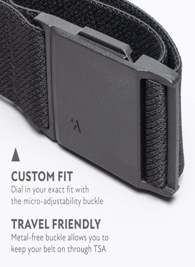 Arcade Belts Explore Adventure Belt, Stretch Webbing, Travel-Friendly, One Size Fits Most, Essential - Black - Image 3