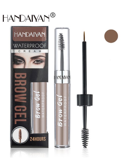 Eyebrow Pomade Waterproof Long Lasting Gel Cream Brow Pomades Soap Brow Kit Wax Dipbrow Pomade Dip Brows Styling Wet,Soft Smooth Enhancers Highly Pigmented Eyebrow Color With Eyebrow Brush For Eyebrow