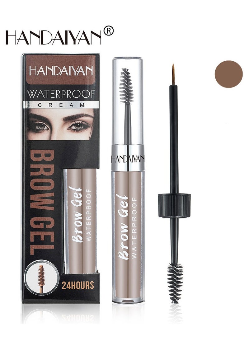 Eyebrow Pomade Waterproof Long Lasting Gel Cream Brow Pomades Soap Brow Kit Wax Dipbrow Pomade Dip Brows Styling Wet,Soft Smooth Enhancers Highly Pigmented Eyebrow Color With Eyebrow Brush For Eyebrow