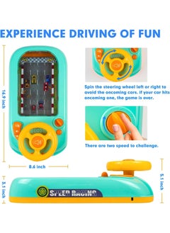 MAGIC VAULT Musical Steering Wheel Toys for Boys 4-6, Toddler Simulated Driving Racing Car Game with Sound Age 3+ Year Old, Interactive Educational Learning Race Car Toy for Boys and Girls Birthday Gift  - Image 3