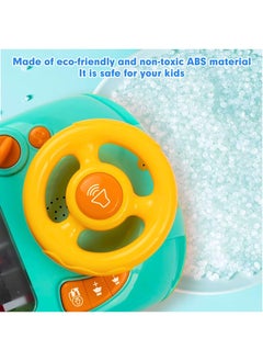 MAGIC VAULT Musical Steering Wheel Toys for Boys 4-6, Toddler Simulated Driving Racing Car Game with Sound Age 3+ Year Old, Interactive Educational Learning Race Car Toy for Boys and Girls Birthday Gift  - Image 5