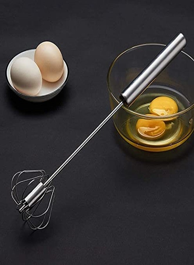 KitchenFest مضرب بيض KitchenFest®، مضرب يدوي من الفولاذ المقاوم للصدأ، أداة منزلية لخفق البيض، وخفق الحليب، وخلط وتقليب المكونات - أداة مطبخ للمزج والخفق والتقليب - Image 1