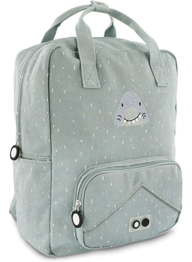 Trixie Large Backpack for Kids - Mr. Shark Design - Image 2