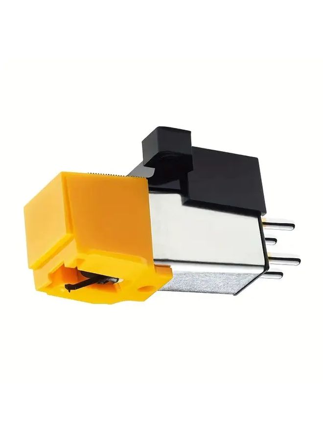 AT91 Cartridge Stylus AT 91 Yellow Replacement for LP60 LP60X LP3 Dual Moving Magnet Diamond Needle Hi Fi Stereo Vinyl Record Player 3 Speed Compatible 33 45 78 RPM - Image 5