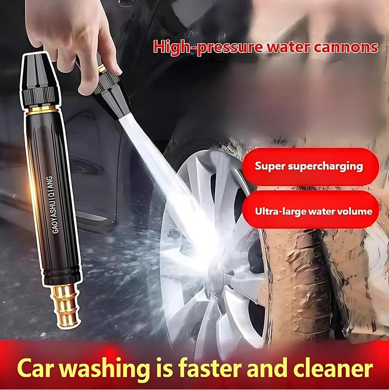 DQ faith 【3PCS】Car Pressure Washer,High Pressure Power Car Water Washer Nozzle with Metal Connector, Garden Hose Sprayer for Cars Washing and Outdoor Cleaning, Sturdy Watering and Pressure Cleaning Accessory - Image 5