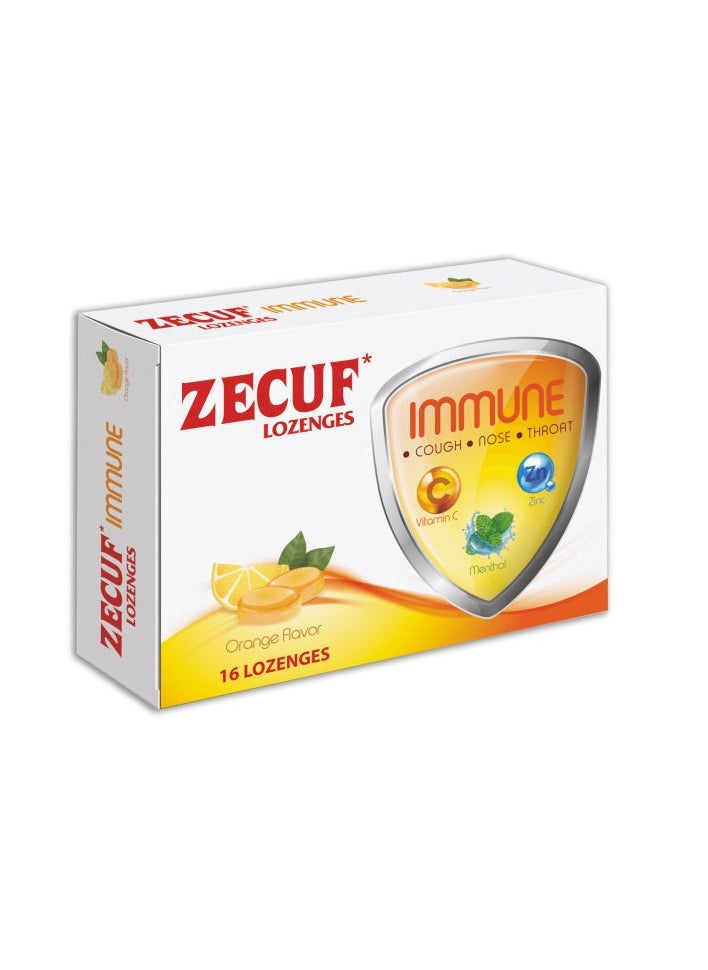 Zecuf Zecuf Immune Lozenges Orange 16S 