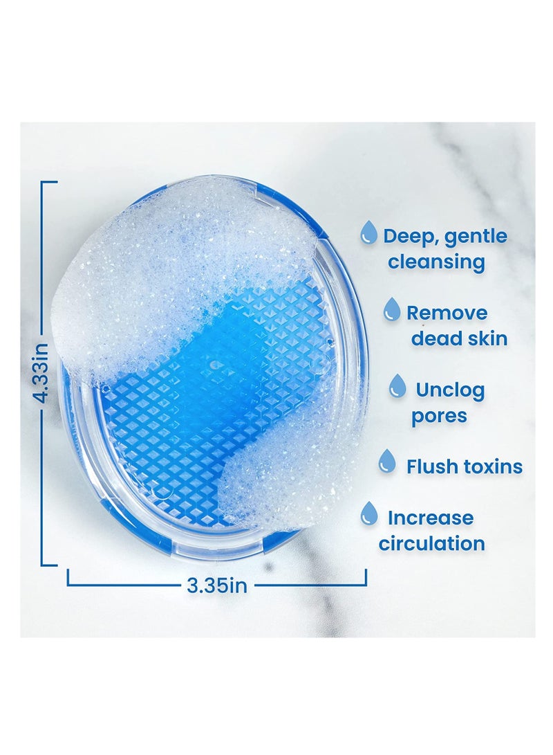 Shampoo Brush Silicone Teeth Hair Scalp Soft Massage Brush Hair Washing Comb Body Bath Massager - Image 2