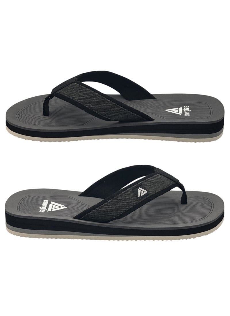 Energize Men's EVA Flip Flop Beach Slippers: Classic, Ultimate Comfort & Support For Indoor & Outdoor Wear, Reduce Foot & Heel Pain, Lightweight, Improves Posture  - Image 4