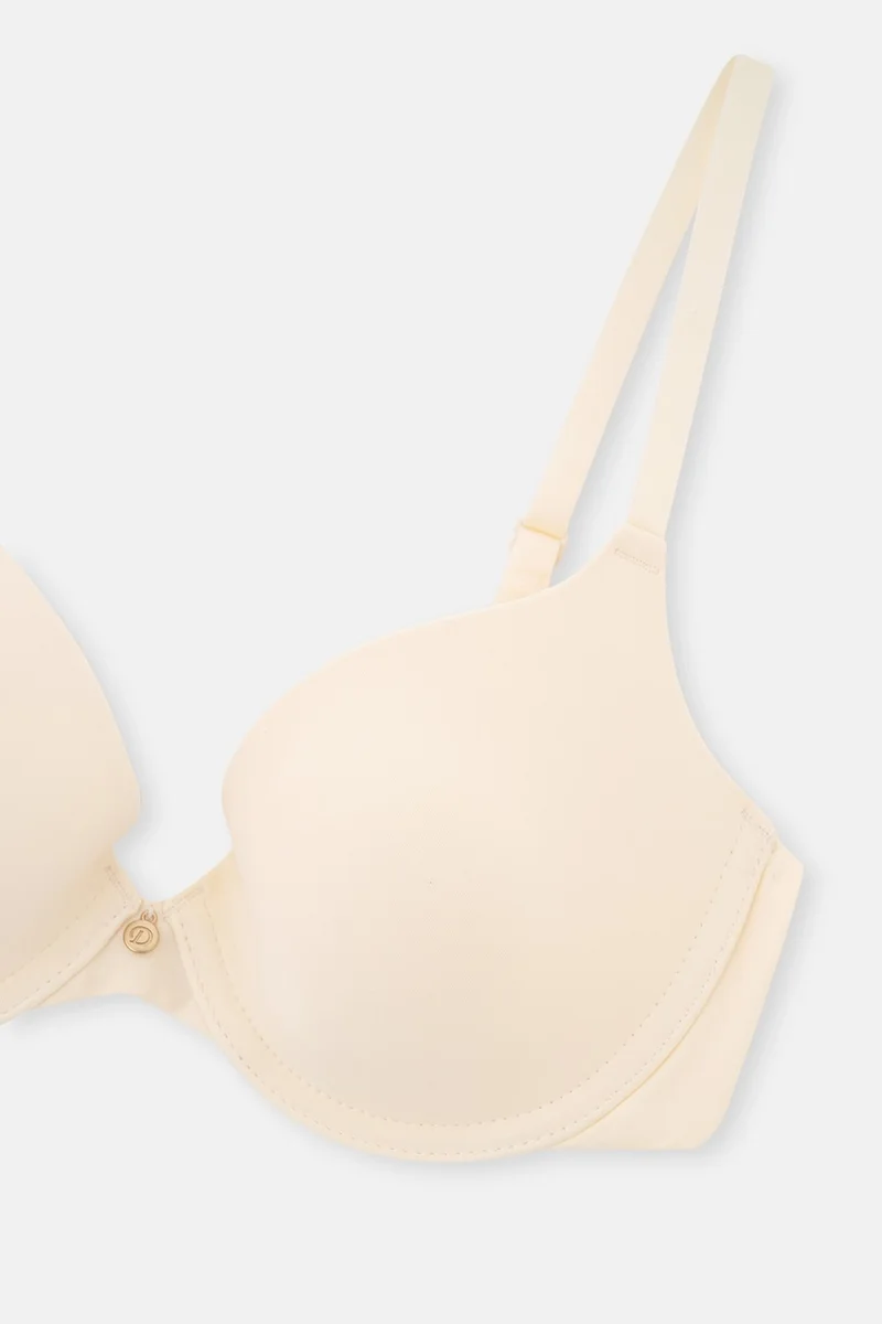 داجي Ecru 1075KC Ione T-Shirt Bra Unsupported Bra