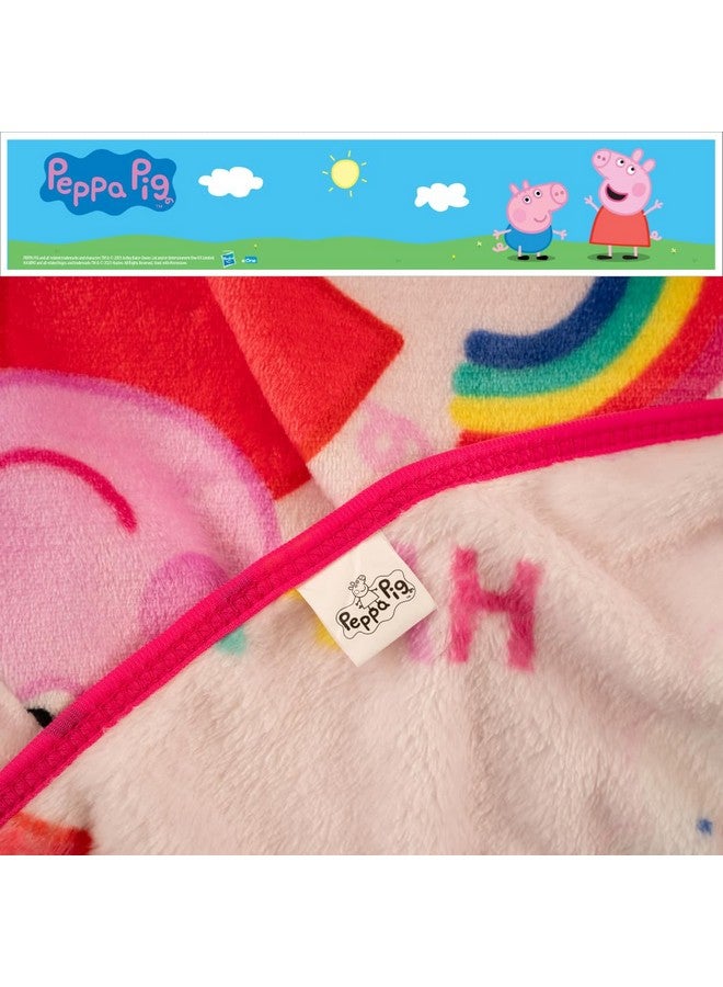 Franco Franco Peppa Pig Kids Bedding Super Soft Cozy Silk Touch Throw, 40 in x 50 in, (Officially Licensed Product)  - Image 3