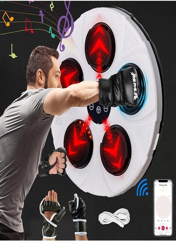 Generic - Digital Smart Boxing Target Black Bluetooth Music Exercise at home For Parent-Child Time Boxing Trainee Office Worker - Image 1