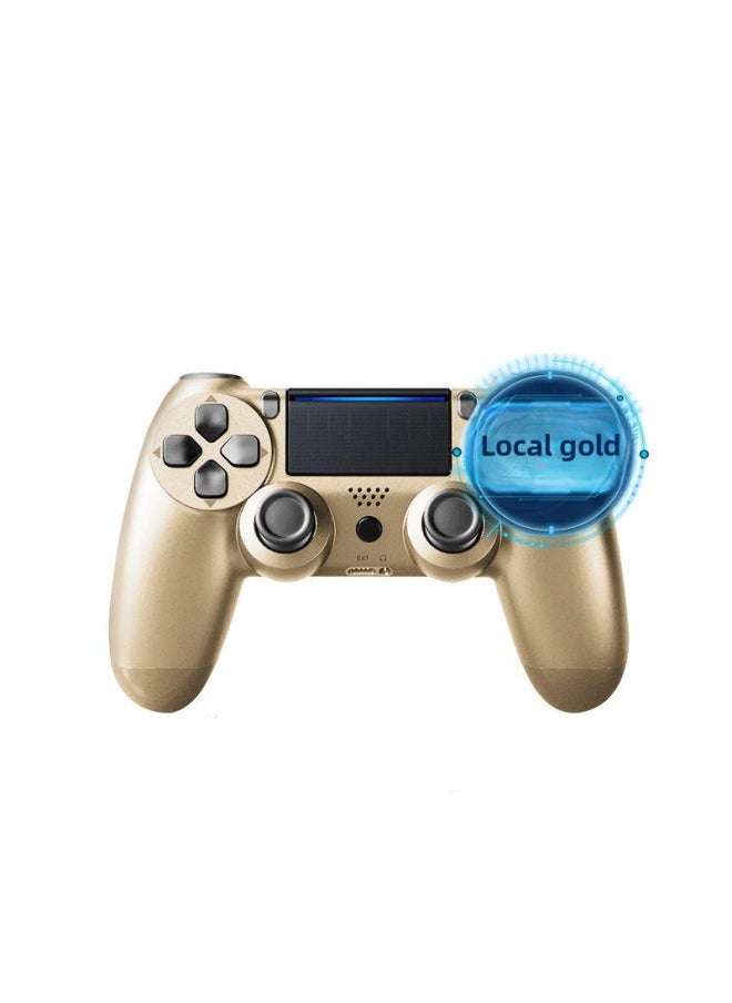 Generic P4 Wireless Handle Pc All-in-one Controller Vibration Gyroscope Somatosensory Bluetooth P4 Game Handle Direct Sales-Product Color:Golden Gold  - Image 1
