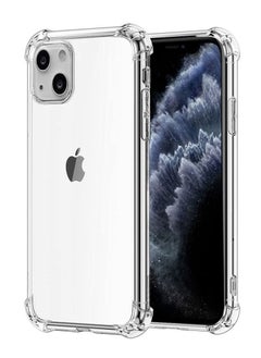 Houmt iPhone 14 Case 6.1 Inch Clear Bumper Soft TPU Scratch Resistant Shockproof Protective Cover  - Image 1