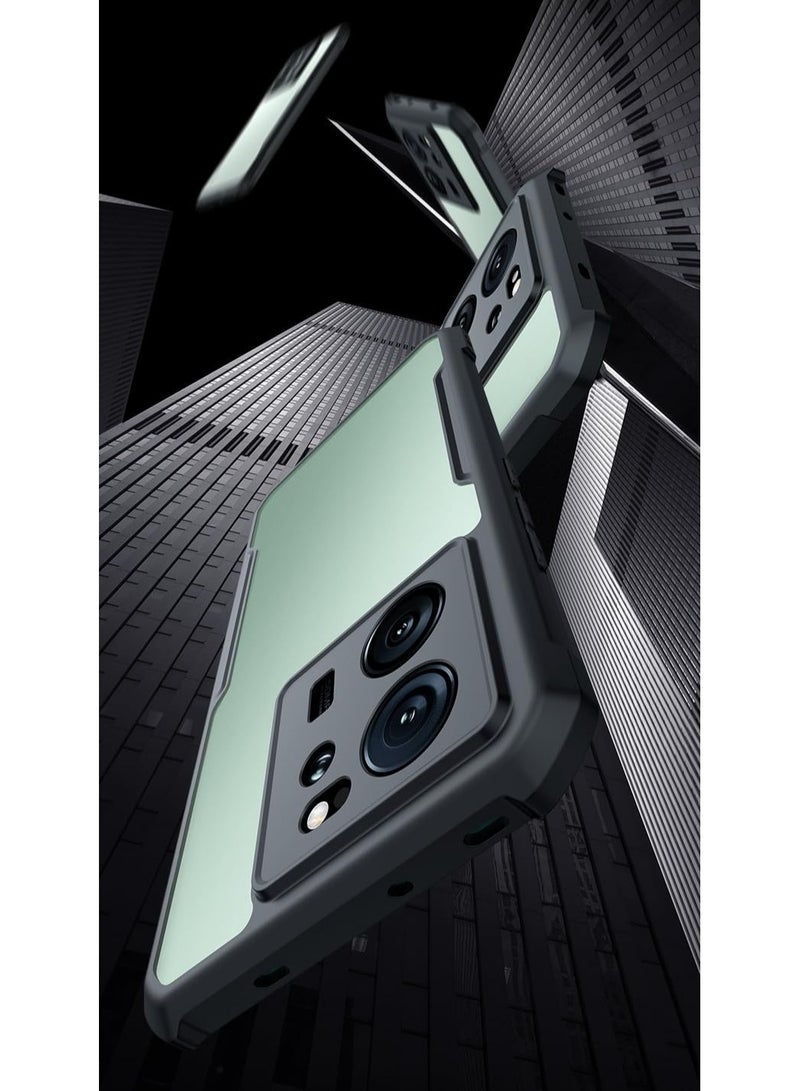 general Xiaomi 13T Pro Case,Airbag Shockproof Bumper Shell,Lens Full Protection PC,TPU Soft Back Transparent Phone Cover - Image 3