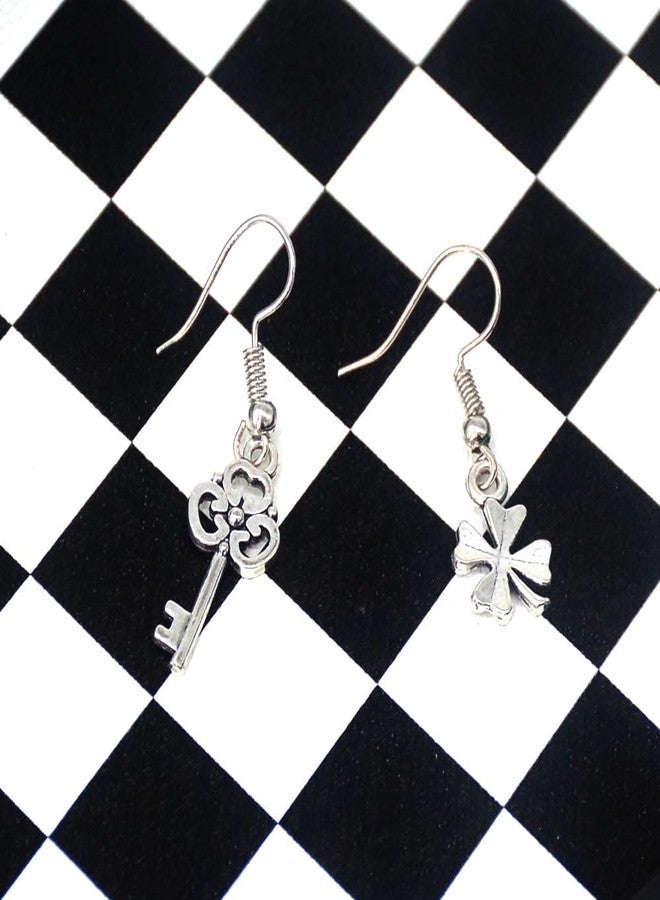 AebDerp Bulk Silver Jewelry Making Charms: 300 Pcs Metal Assorted Small Vintage Pendants for Earring Making,DIY Bracelet Necklace and Keychain,Tiny Charm Kids, Halloween Mini Supply,Graduation Hat Accessory - Image 5