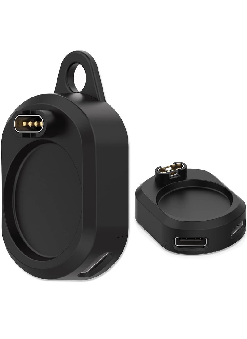 SYOSI محول قاعدة شحن لساعة Garmin Watch، موصل محول شحن USB C وMicro USB لساعة Garmin Watch، متوافق مع سلسلة Fenix وInstinct وTide وTactical وForerunner والمزيد  - Image 1