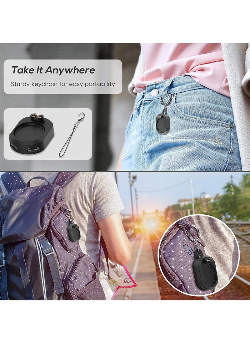 SYOSI - محول قاعدة شحن لساعة Garmin Watch، موصل محول شحن USB C وMicro USB لساعة Garmin Watch، متوافق مع سلسلة Fenix وInstinct وTide وTactical وForerunner والمزيد - Image 1