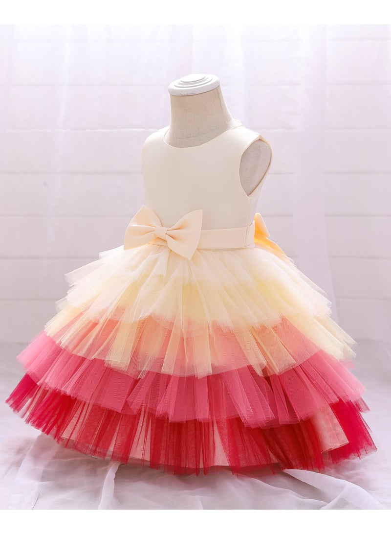 D'Daniela Tiered Tulle Dress - Image 3