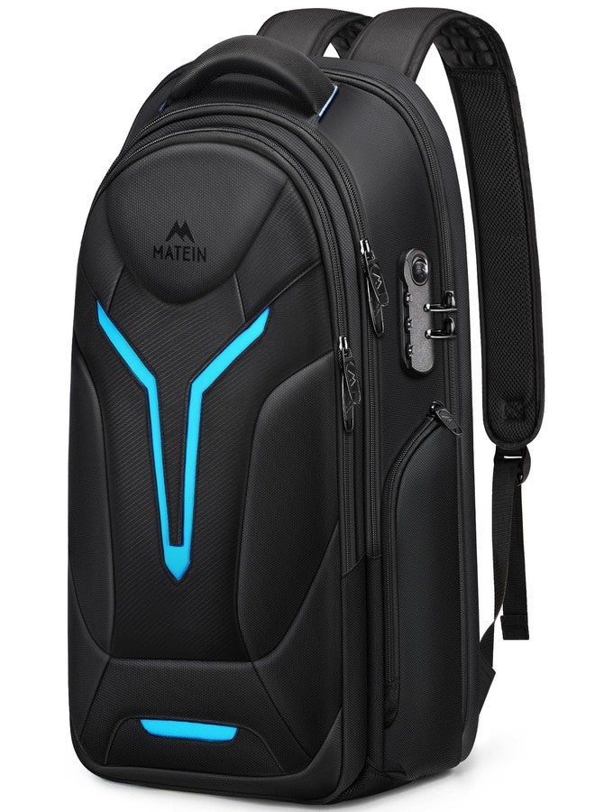MATEIN 18 inch Gaming Backpack with Thick Padded Laptop Compartment, Anti Theft Extra Large Laptop Backpack with Rain Cover, Waterproof Travel Bag with Tech Organizer for Gaming Accessories - Image 1