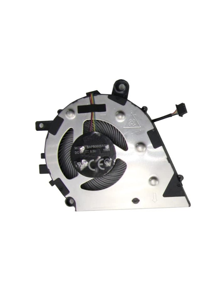 مروحة تبريد بديلة لوحدة المعالجة المركزية وبطاقة الرسومات للكمبيوتر الشخصي، متوافقة مع Lenovo IdeaPad S540 14API 14IML Flex-14API، تعمل بتيار مستمر 5 فولت 0.5 أمبير (4 أسلاك) 4 دبابيس - Image 1