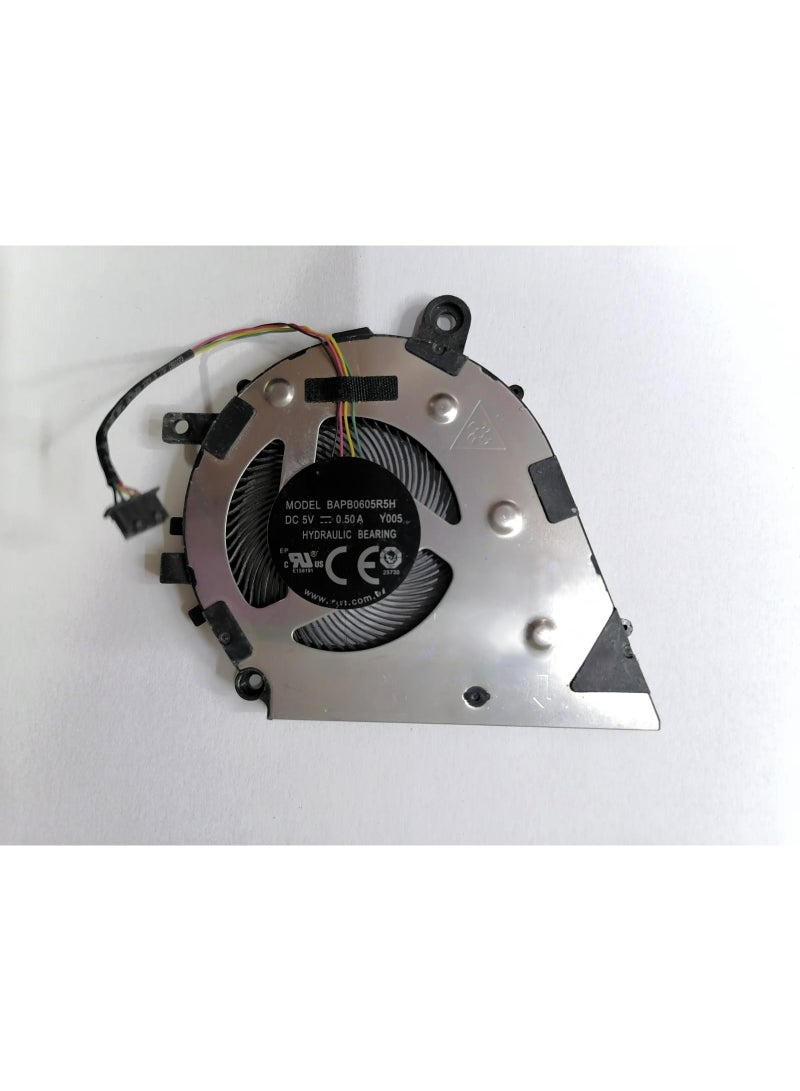 مروحة تبريد بديلة لوحدة المعالجة المركزية وبطاقة الرسومات للكمبيوتر الشخصي، متوافقة مع Lenovo IdeaPad S540 14API 14IML Flex-14API، تعمل بتيار مستمر 5 فولت 0.5 أمبير (4 أسلاك) 4 دبابيس - Image 3