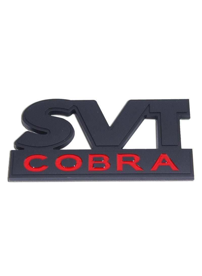 Generic Emblem Svt Cobra Metal Sticker  - Image 1
