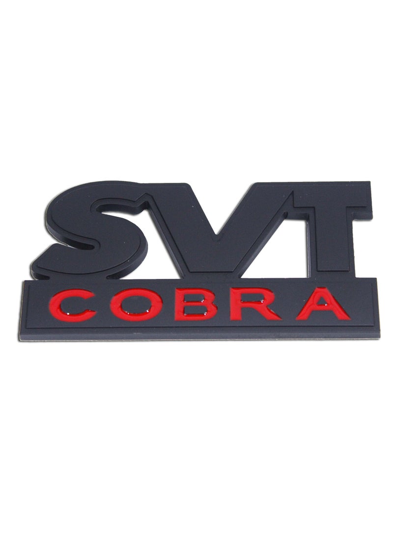 Generic Emblem Svt Cobra Metal Sticker  - Image 2