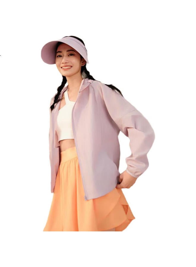 Vvc Cheng Yi Same Style Sun Protection Clothing Women Summer Ice Silk Cool Feeling Uv Protection Breathable Outdoor Sun Protection Clothing Fengxin Purple L - Image 3