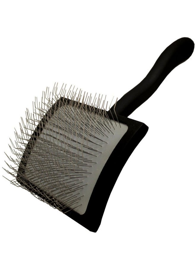 Chris Christensen Big K Dog Slicker Brush For Dogs (Goldendoodles, Labradoodles, Poodles), Groom Like A Professional, Fluff Detangle Style, Saves Time Energy, Black, Large  - Image 1