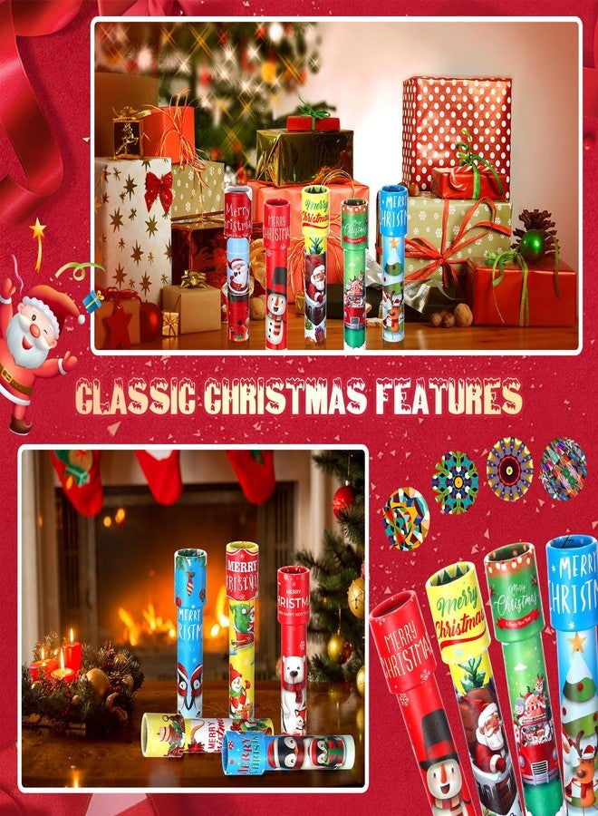 Poen مجموعة ألعاب الكالييدوسكوب التعليمية من Poen، 36 قطعة، مجموعة ألعاب الكالييدوسكوب الكلاسيكية لعيد الميلاد، هدايا حفلات الكالييدوسكوب القديمة، هدايا إرجاع عتيقة لعيد الميلاد، حشوات حقائب، جوائز، حشوات حقائب - Image 5