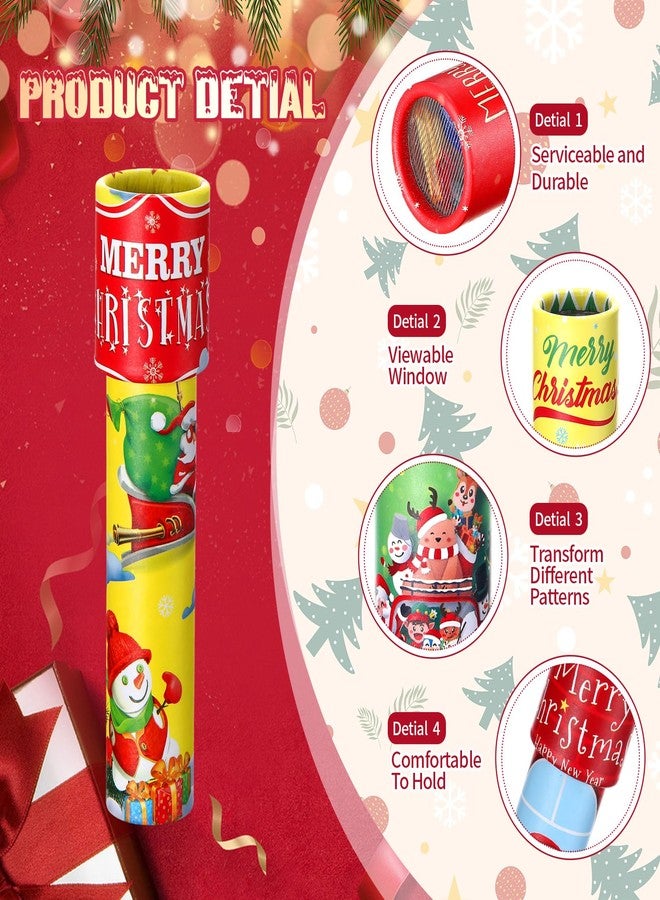 Poen مجموعة ألعاب الكالييدوسكوب التعليمية من Poen، 36 قطعة، مجموعة ألعاب الكالييدوسكوب الكلاسيكية لعيد الميلاد، هدايا حفلات الكالييدوسكوب القديمة، هدايا إرجاع عتيقة لعيد الميلاد، حشوات حقائب، جوائز، حشوات حقائب - Image 3