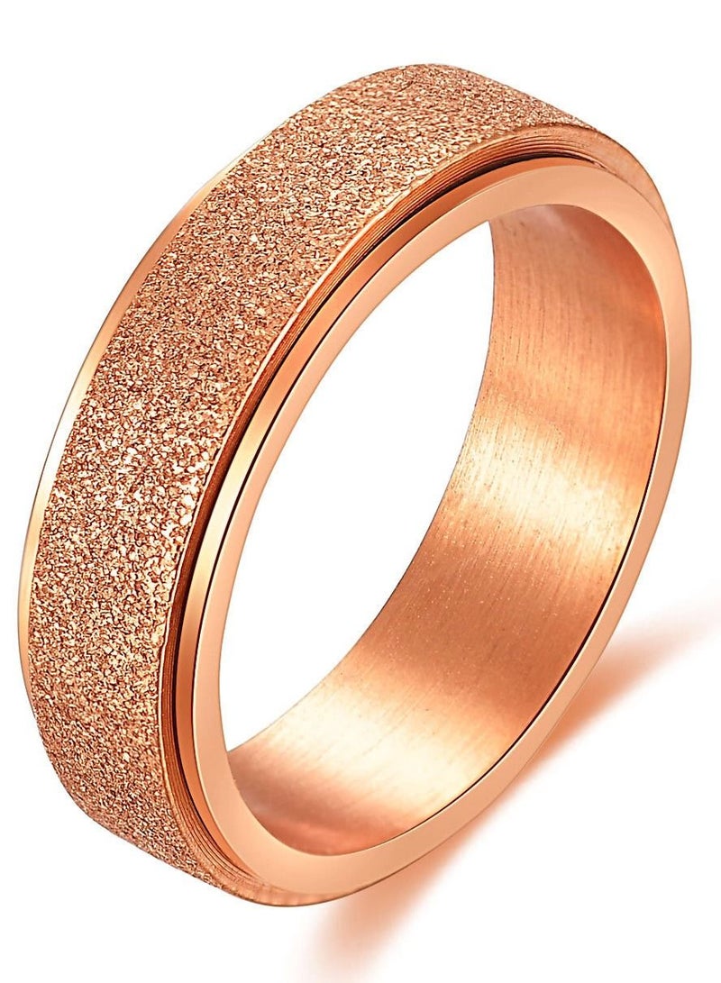 Loquat Stainless Steel Solid Polished Signet Ring