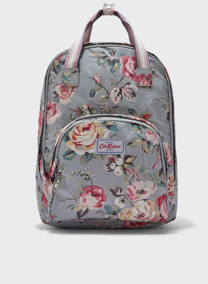 Cath Kidston Garden Rose Multi Pocket Backpack
