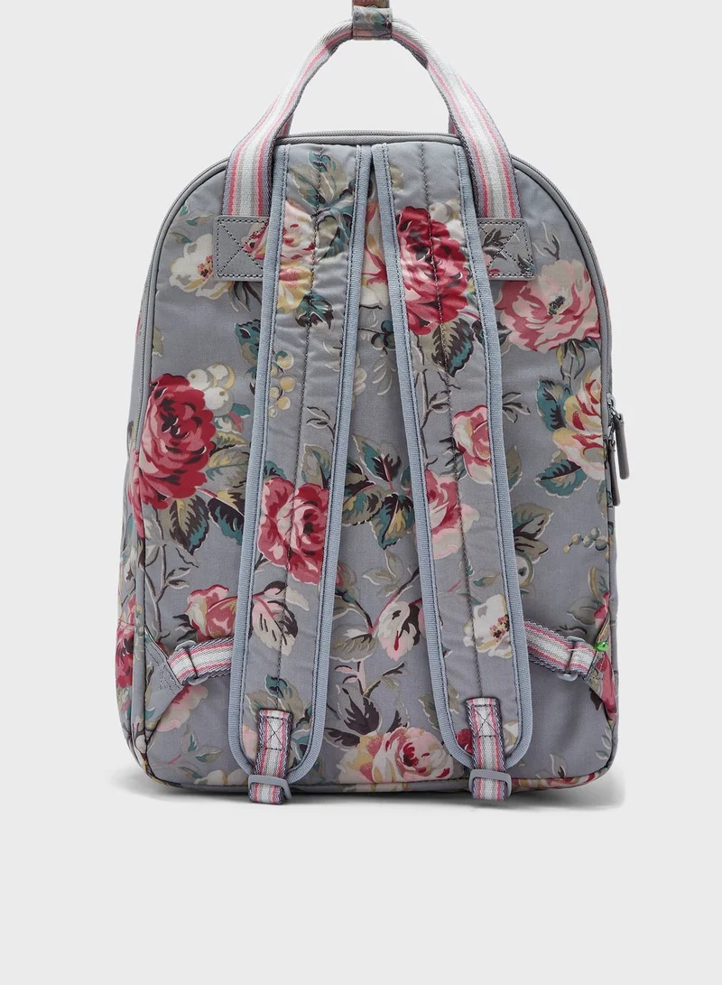 Cath Kidston Garden Rose Multi Pocket Backpack