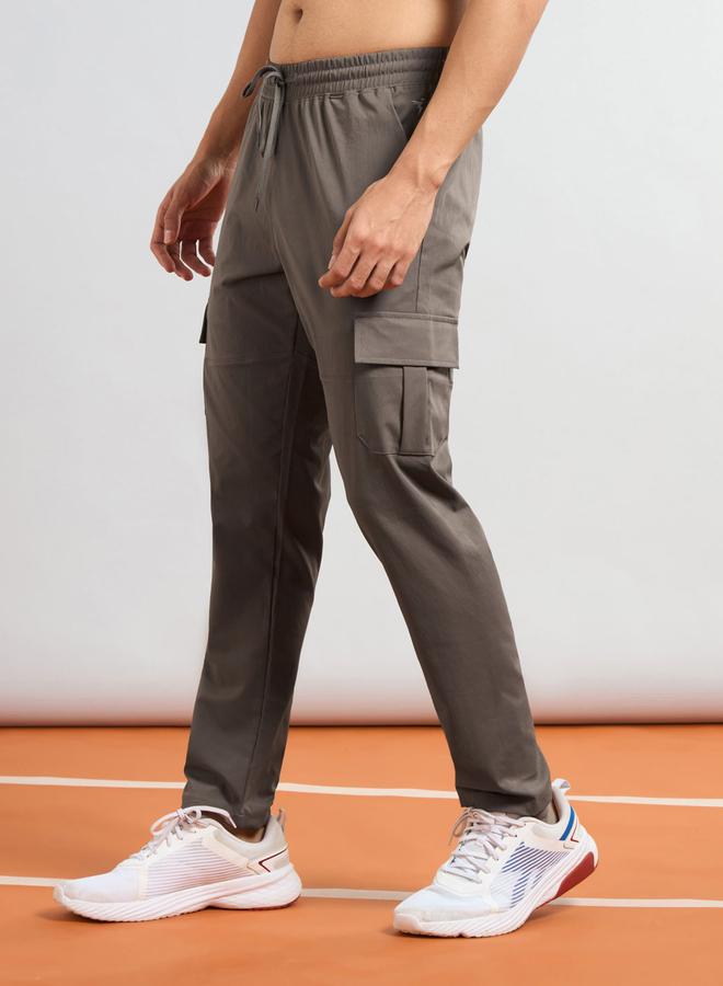 تكنوسبورت بنطلون رياضي رجالي تكنوسبورت بقصة ضيقة سادة مع تقنية - Image 3