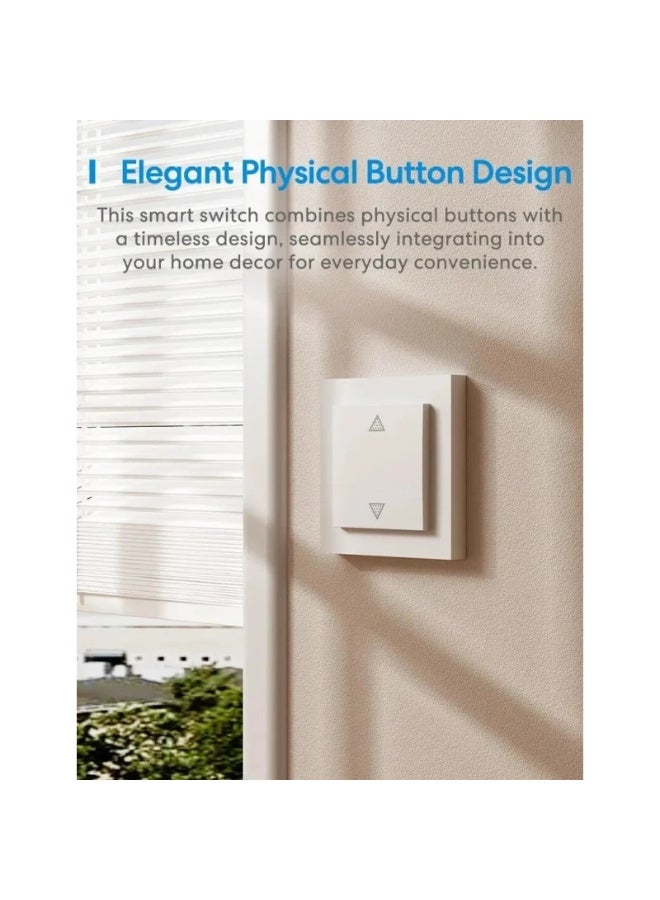 Meross Smart Wi-Fi Roller Shutter Switch, MRS105MA - Image 2