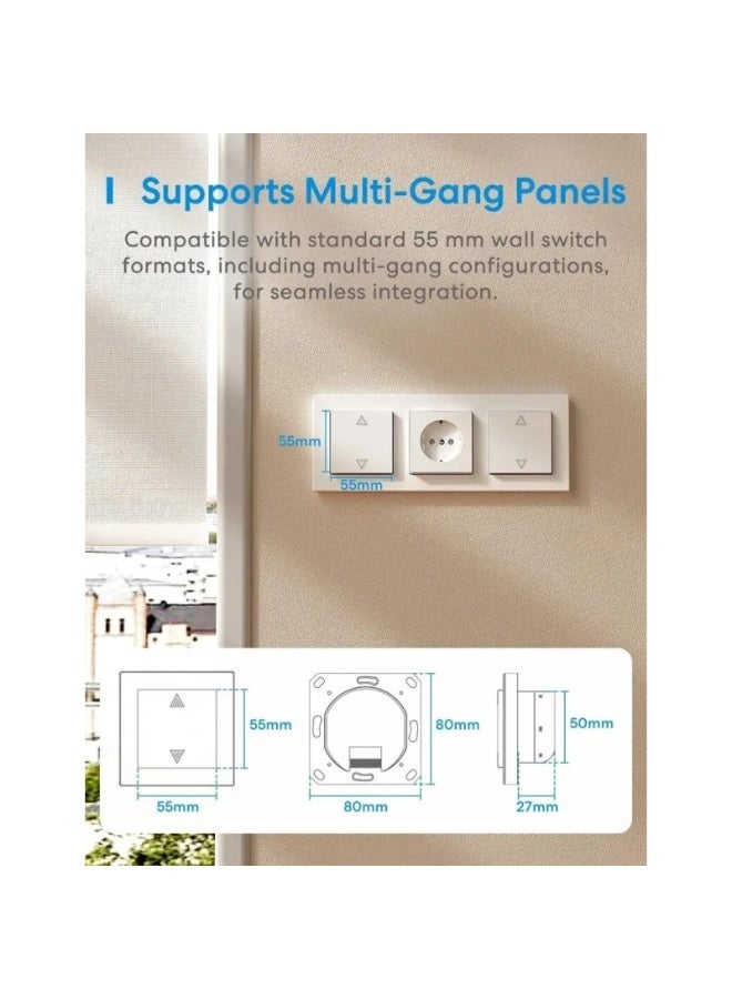 Meross Smart Wi-Fi Roller Shutter Switch, MRS105MA - Image 4