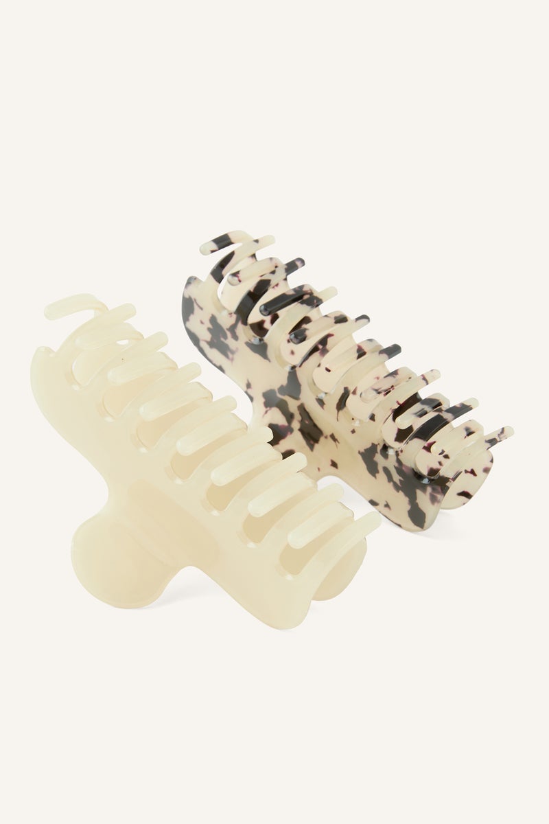 DeFacto Multicolour Woman Woman Leopard Print 2 Piece Hair Clips Casual - Image 2